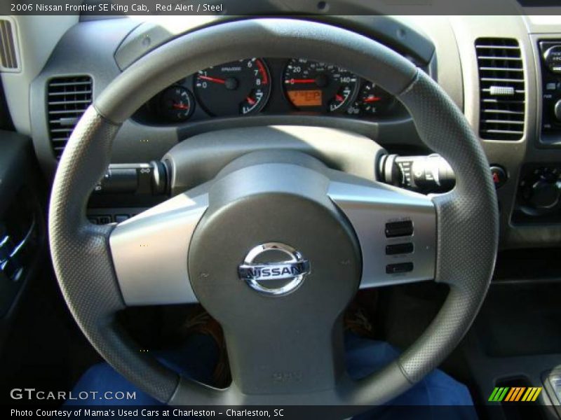Red Alert / Steel 2006 Nissan Frontier SE King Cab