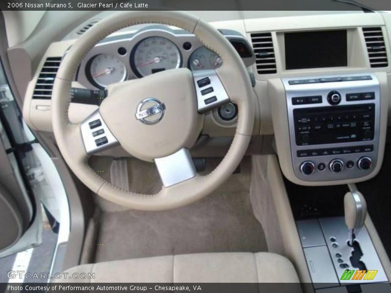 Glacier Pearl / Cafe Latte 2006 Nissan Murano S