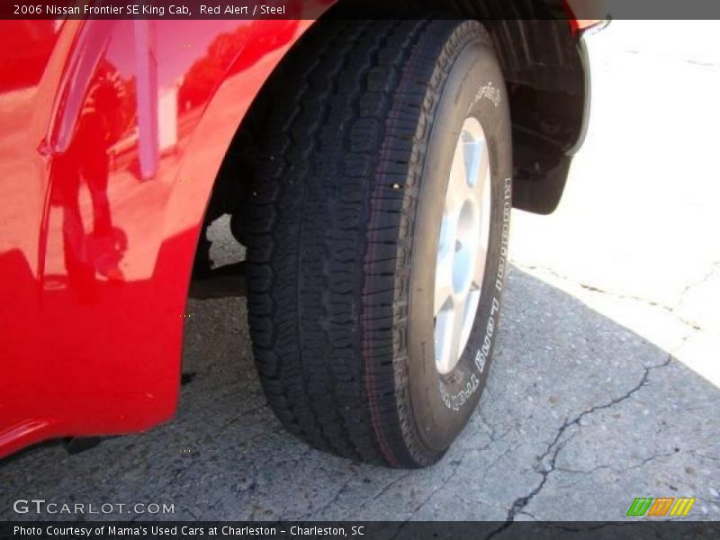 Red Alert / Steel 2006 Nissan Frontier SE King Cab