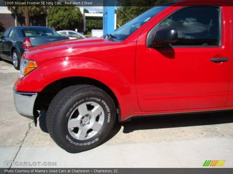 Red Alert / Steel 2006 Nissan Frontier SE King Cab
