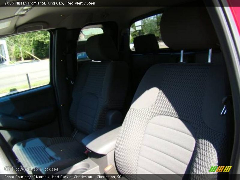 Red Alert / Steel 2006 Nissan Frontier SE King Cab