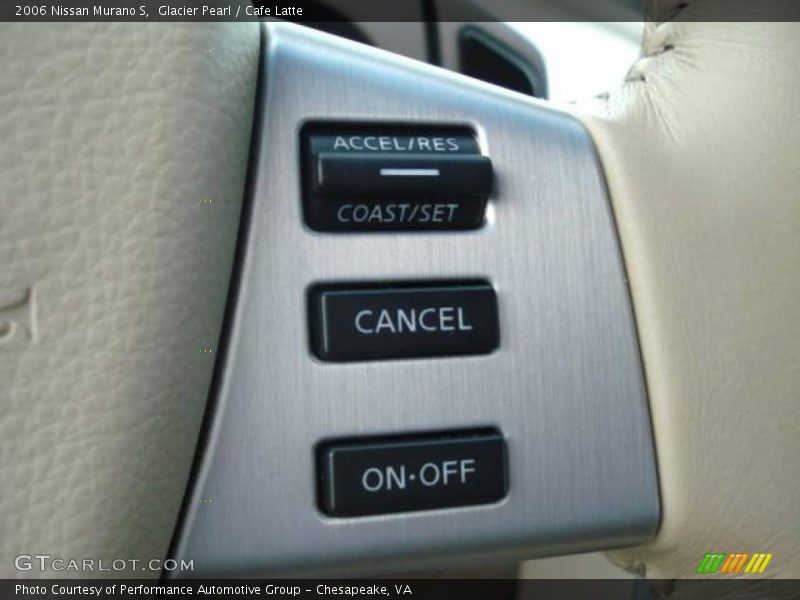 Glacier Pearl / Cafe Latte 2006 Nissan Murano S