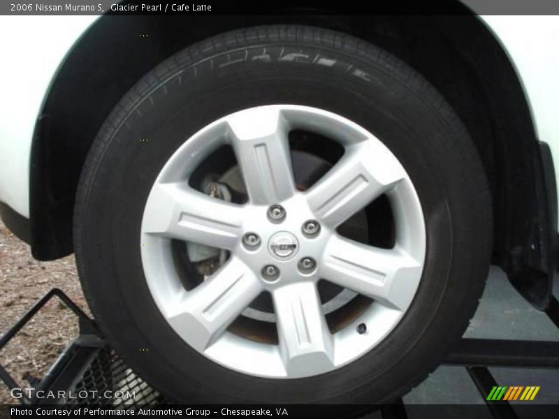 Glacier Pearl / Cafe Latte 2006 Nissan Murano S