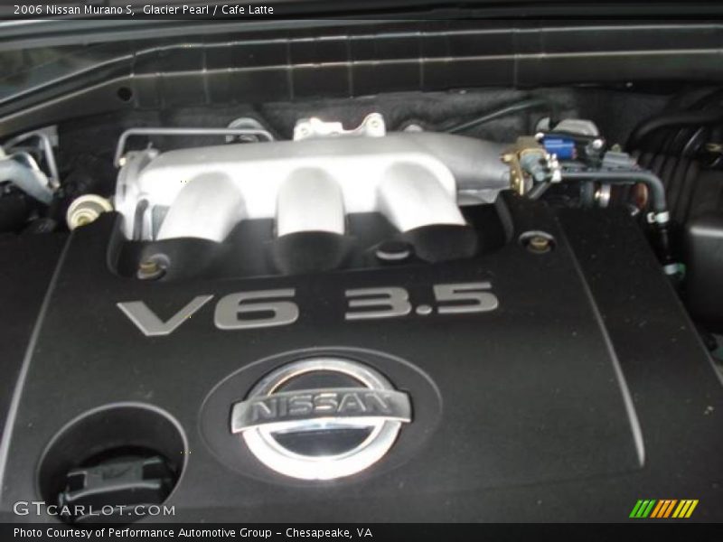 Glacier Pearl / Cafe Latte 2006 Nissan Murano S