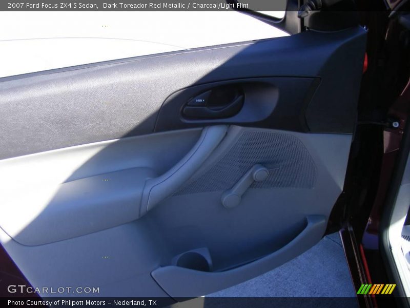 Dark Toreador Red Metallic / Charcoal/Light Flint 2007 Ford Focus ZX4 S Sedan