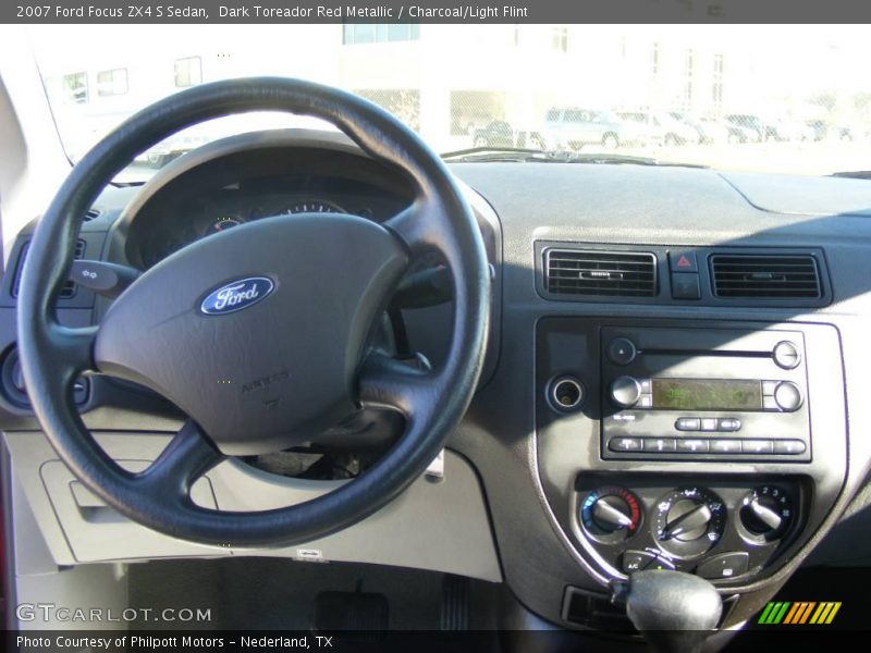 Dark Toreador Red Metallic / Charcoal/Light Flint 2007 Ford Focus ZX4 S Sedan