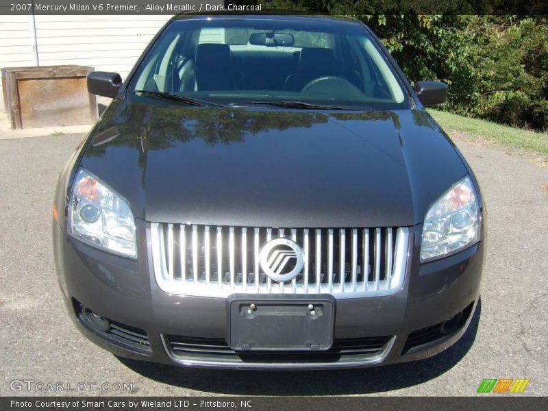 Alloy Metallic / Dark Charcoal 2007 Mercury Milan V6 Premier