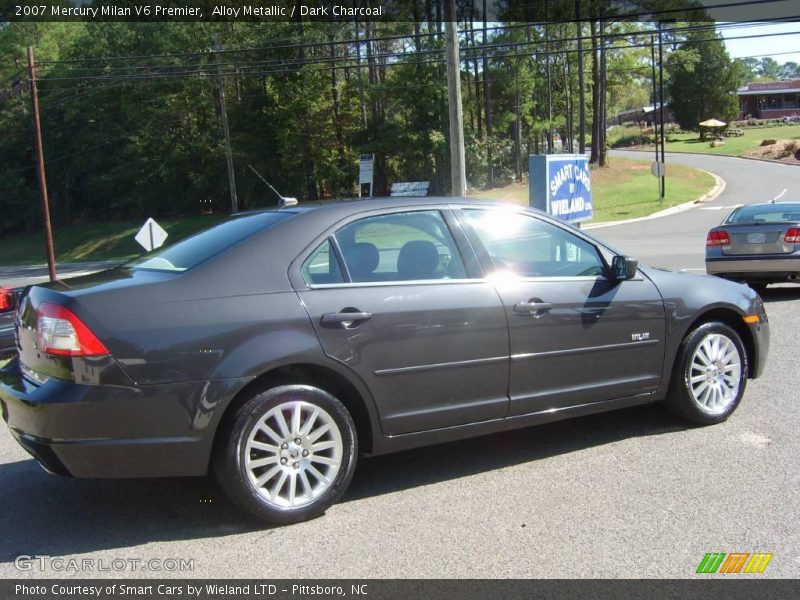 Alloy Metallic / Dark Charcoal 2007 Mercury Milan V6 Premier