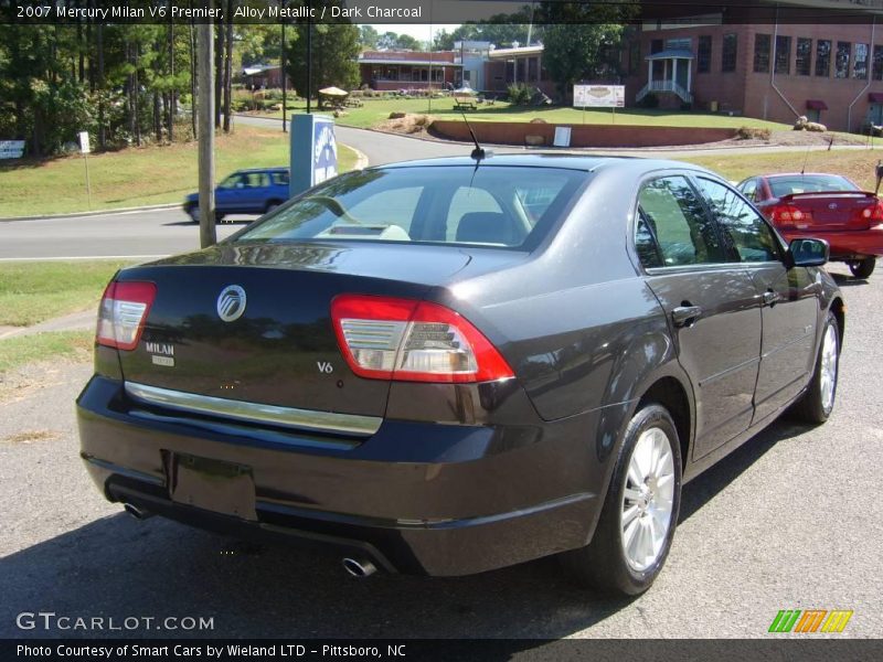 Alloy Metallic / Dark Charcoal 2007 Mercury Milan V6 Premier