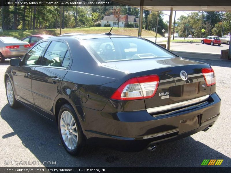 Alloy Metallic / Dark Charcoal 2007 Mercury Milan V6 Premier