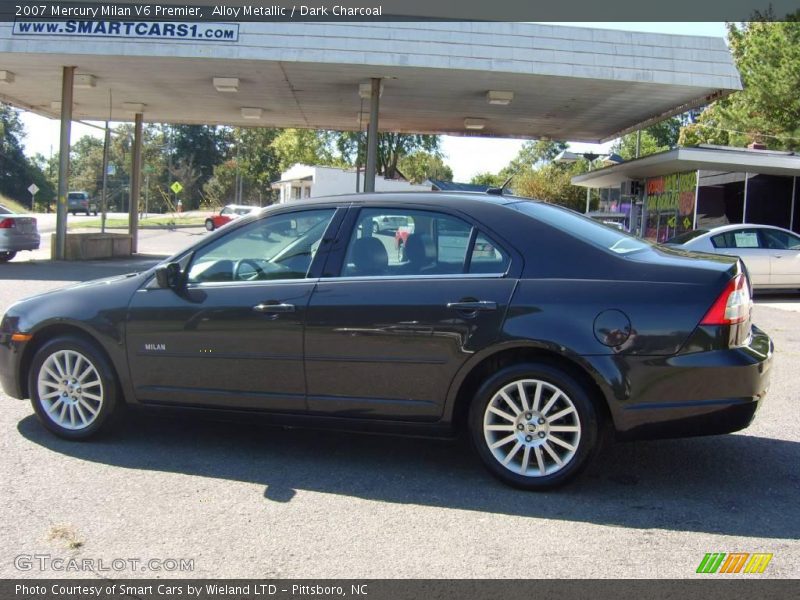 Alloy Metallic / Dark Charcoal 2007 Mercury Milan V6 Premier