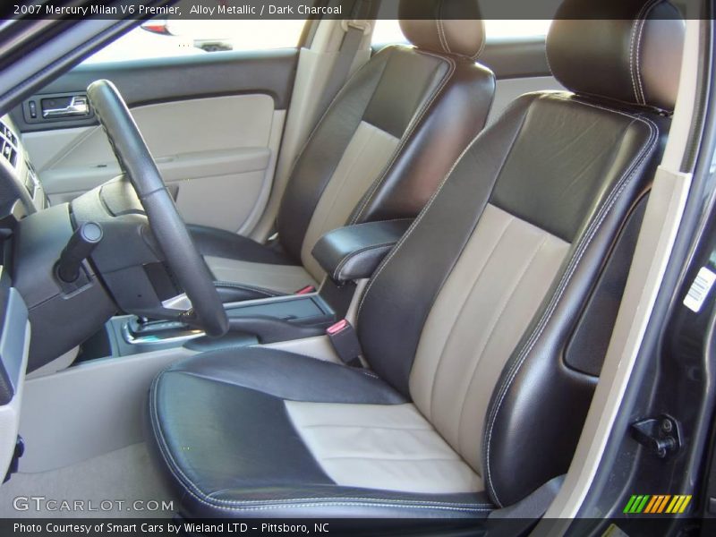 Alloy Metallic / Dark Charcoal 2007 Mercury Milan V6 Premier