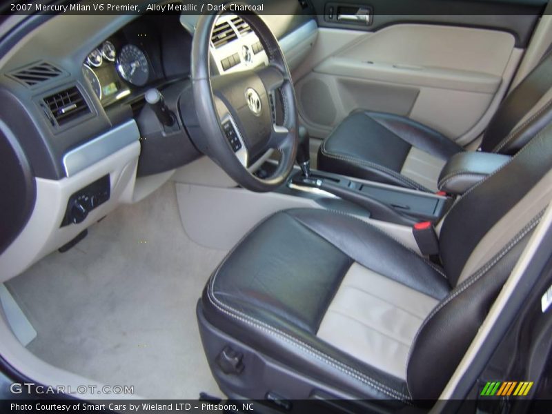 Alloy Metallic / Dark Charcoal 2007 Mercury Milan V6 Premier