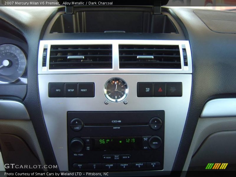 Alloy Metallic / Dark Charcoal 2007 Mercury Milan V6 Premier