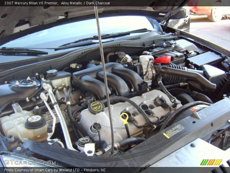 Alloy Metallic / Dark Charcoal 2007 Mercury Milan V6 Premier