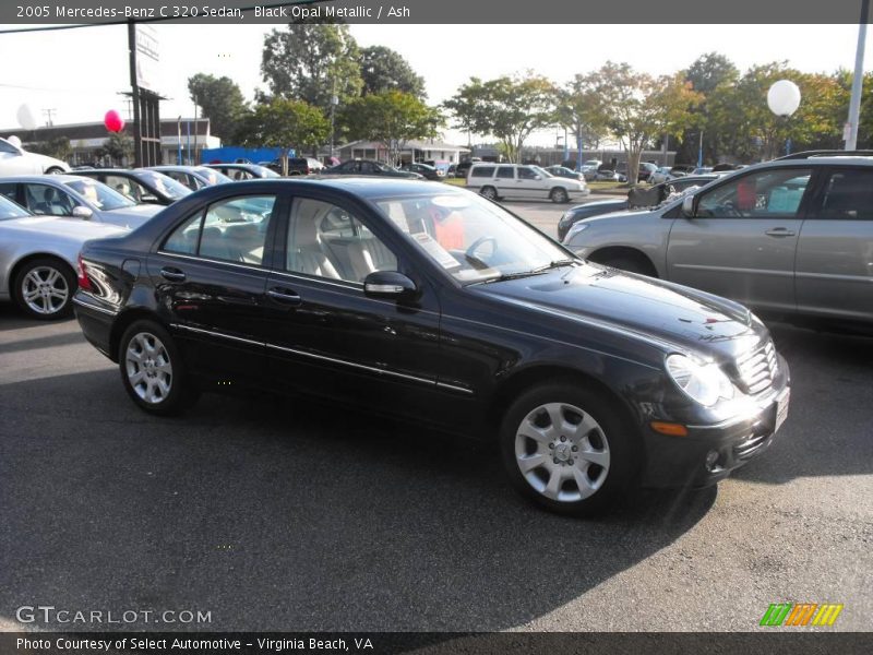 Black Opal Metallic / Ash 2005 Mercedes-Benz C 320 Sedan