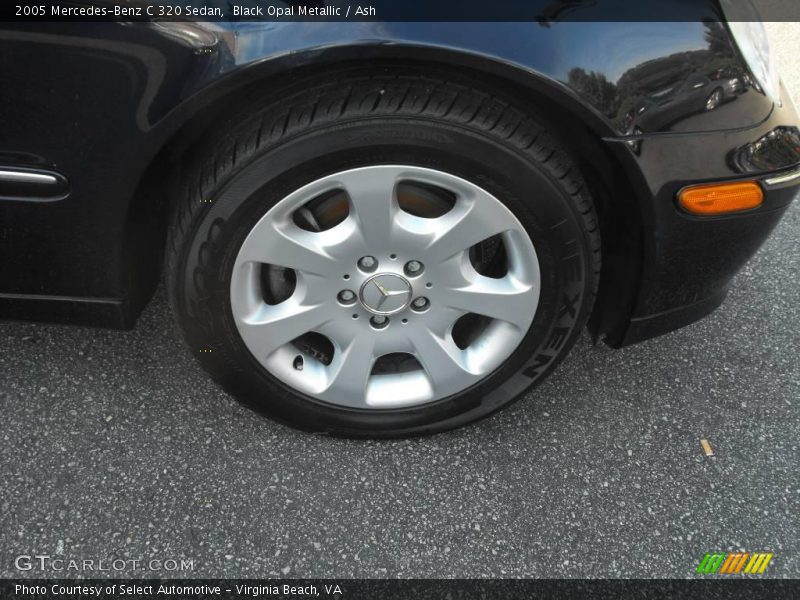 Black Opal Metallic / Ash 2005 Mercedes-Benz C 320 Sedan