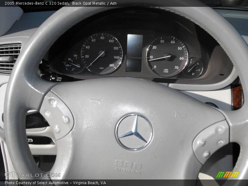 Black Opal Metallic / Ash 2005 Mercedes-Benz C 320 Sedan
