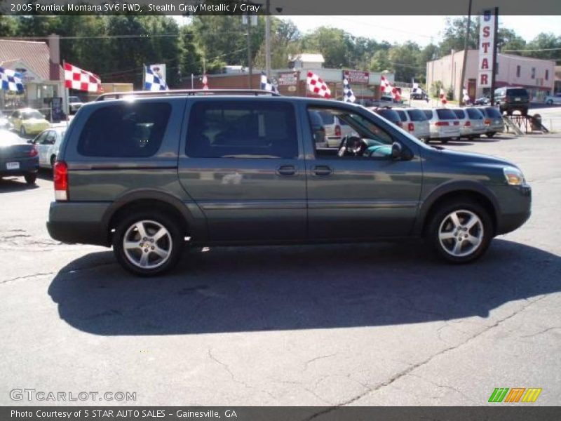 Stealth Gray Metallic / Gray 2005 Pontiac Montana SV6 FWD