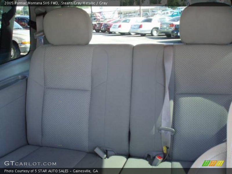 Stealth Gray Metallic / Gray 2005 Pontiac Montana SV6 FWD