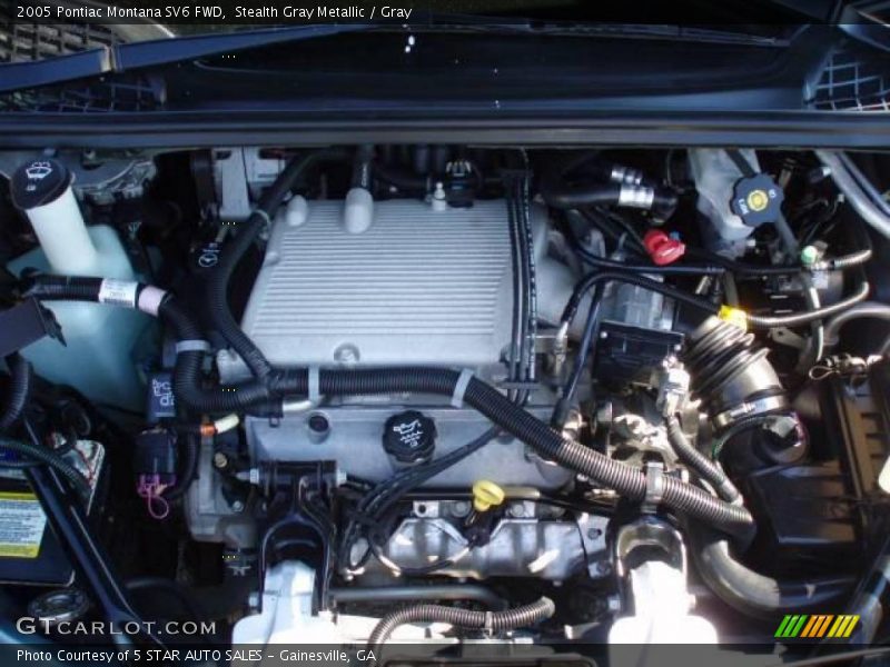 Stealth Gray Metallic / Gray 2005 Pontiac Montana SV6 FWD