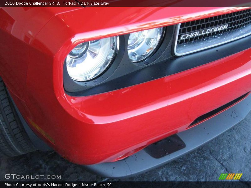 TorRed / Dark Slate Gray 2010 Dodge Challenger SRT8
