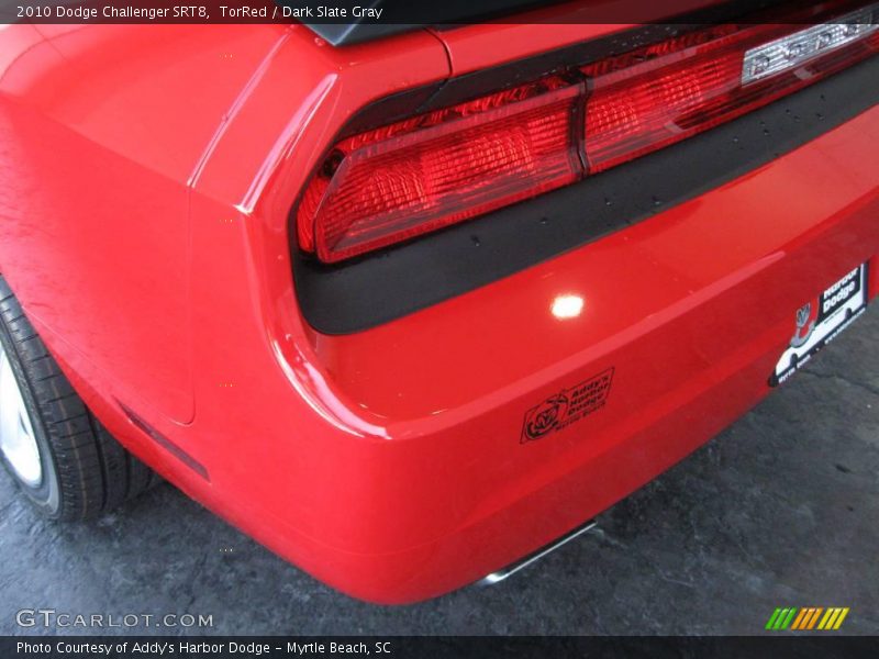 TorRed / Dark Slate Gray 2010 Dodge Challenger SRT8