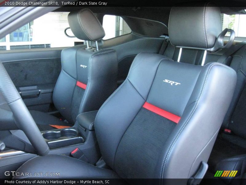 TorRed / Dark Slate Gray 2010 Dodge Challenger SRT8