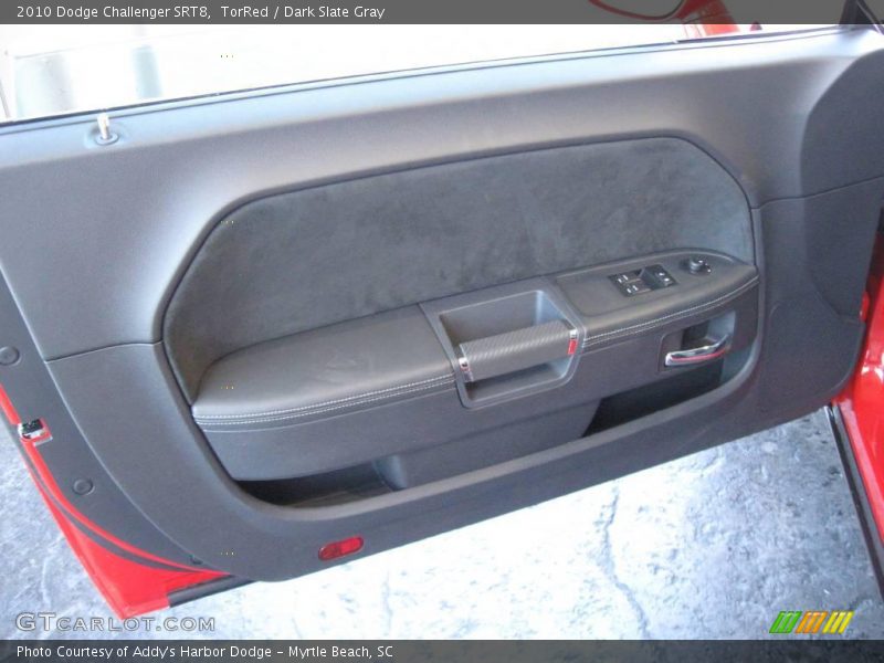 TorRed / Dark Slate Gray 2010 Dodge Challenger SRT8