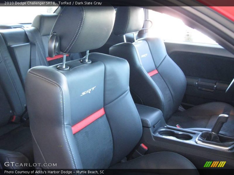 TorRed / Dark Slate Gray 2010 Dodge Challenger SRT8