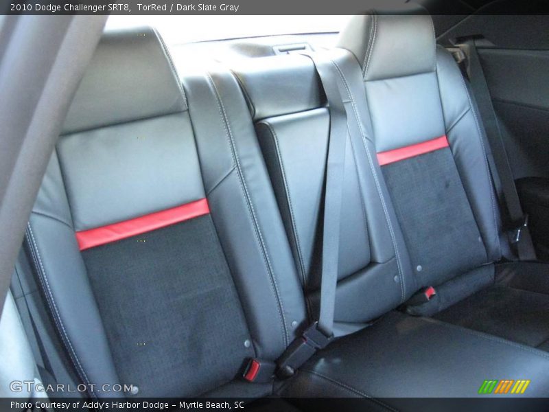 TorRed / Dark Slate Gray 2010 Dodge Challenger SRT8