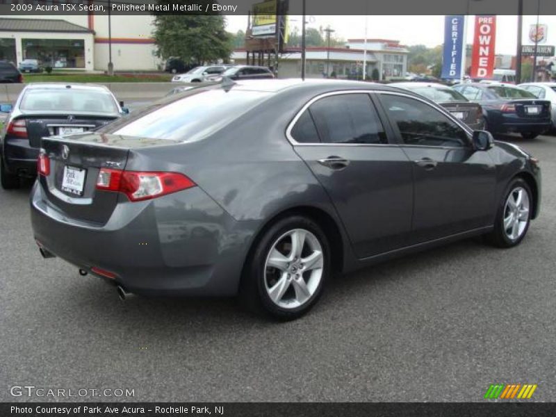 Polished Metal Metallic / Ebony 2009 Acura TSX Sedan