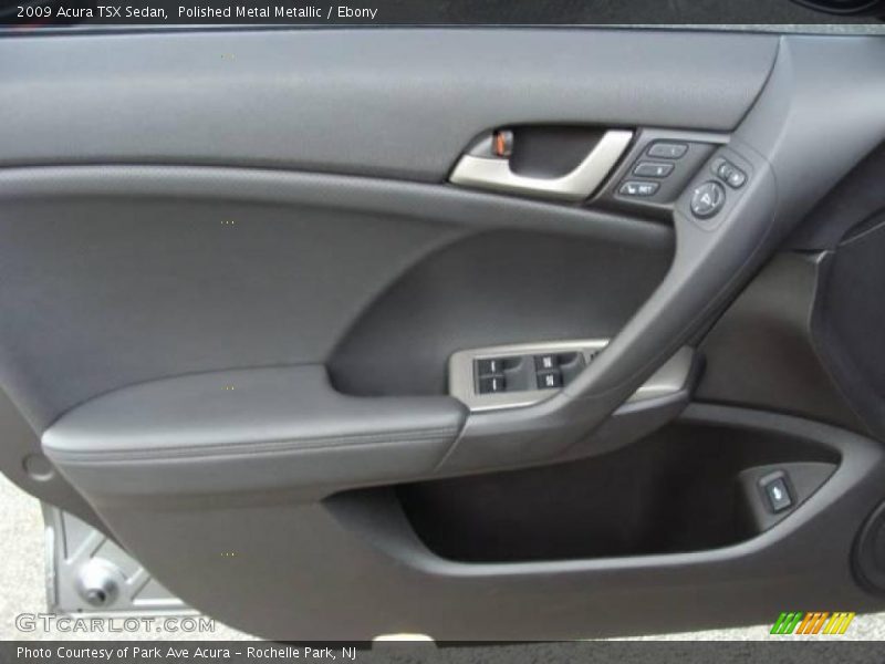 Polished Metal Metallic / Ebony 2009 Acura TSX Sedan