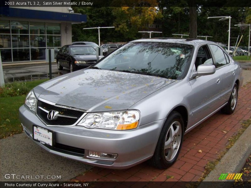 Satin Silver Metallic / Ebony 2003 Acura TL 3.2