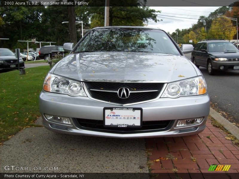 Satin Silver Metallic / Ebony 2003 Acura TL 3.2