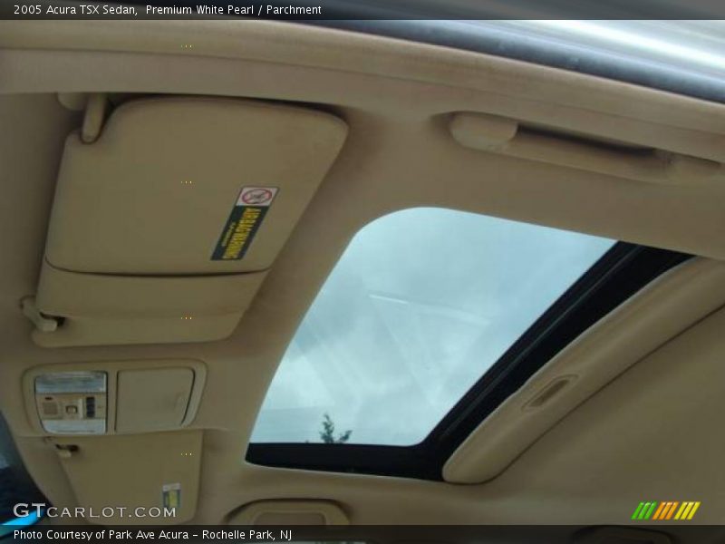 Premium White Pearl / Parchment 2005 Acura TSX Sedan
