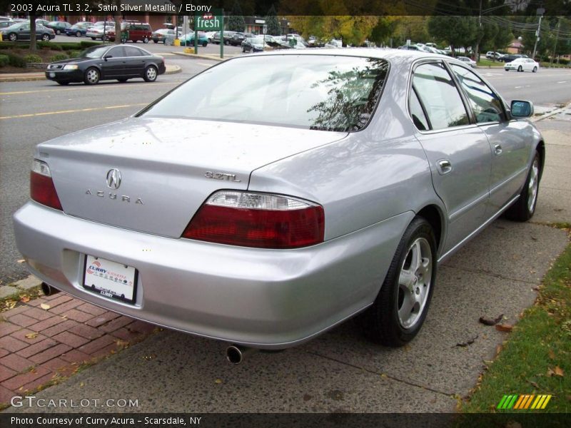 Satin Silver Metallic / Ebony 2003 Acura TL 3.2
