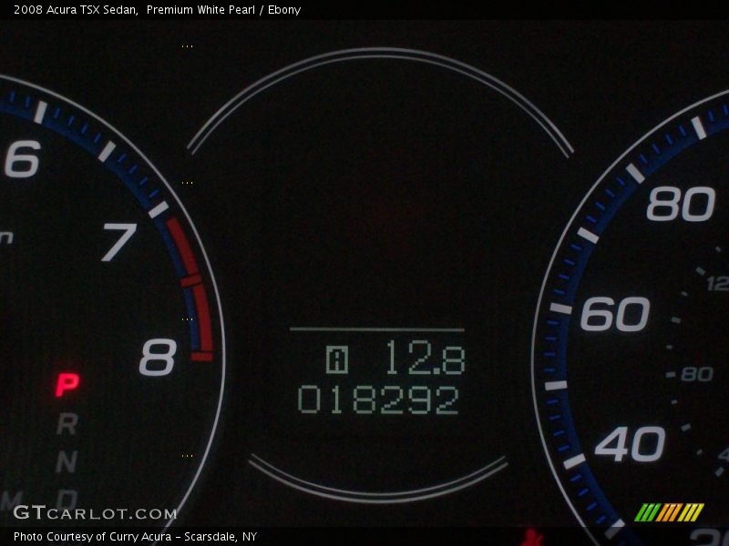 Premium White Pearl / Ebony 2008 Acura TSX Sedan