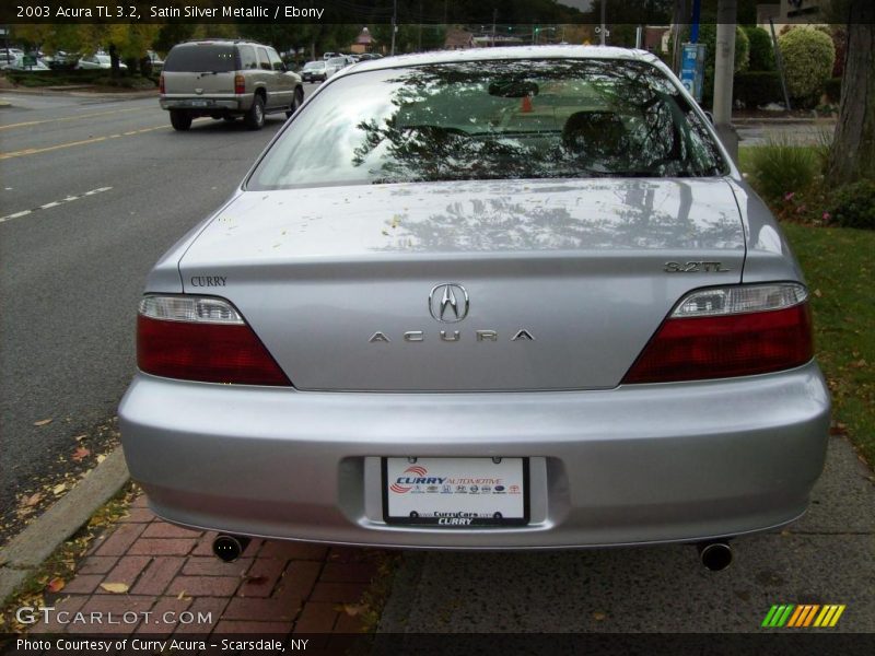Satin Silver Metallic / Ebony 2003 Acura TL 3.2