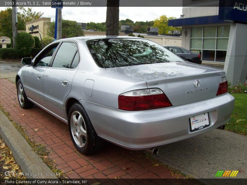 Satin Silver Metallic / Ebony 2003 Acura TL 3.2