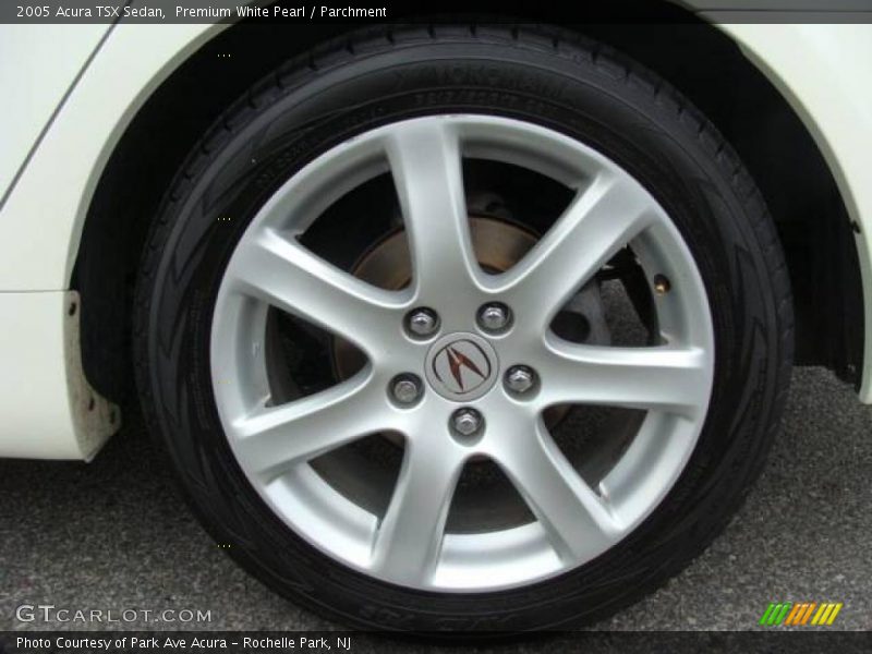 Premium White Pearl / Parchment 2005 Acura TSX Sedan