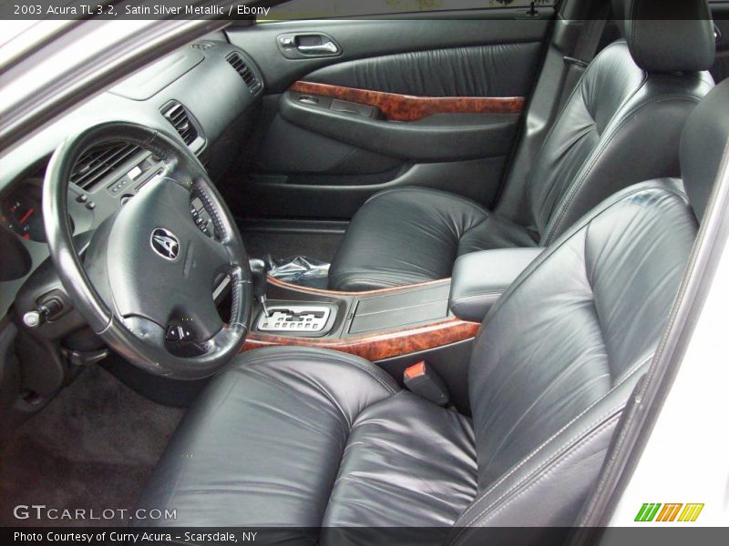 Satin Silver Metallic / Ebony 2003 Acura TL 3.2