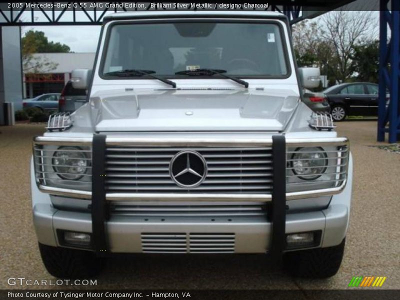 Brilliant Silver Metallic / designo Charcoal 2005 Mercedes-Benz G 55 AMG Grand Edition