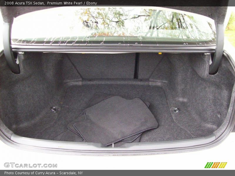 Premium White Pearl / Ebony 2008 Acura TSX Sedan