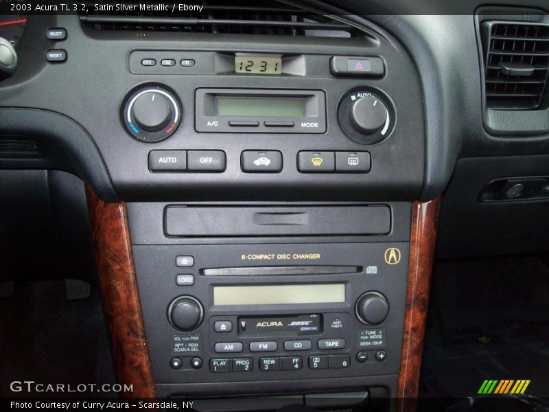 Satin Silver Metallic / Ebony 2003 Acura TL 3.2