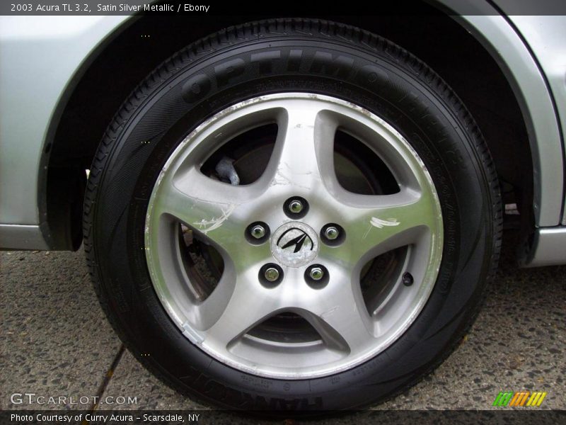 Satin Silver Metallic / Ebony 2003 Acura TL 3.2