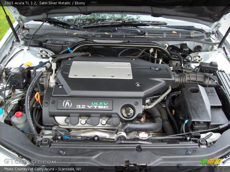 Satin Silver Metallic / Ebony 2003 Acura TL 3.2