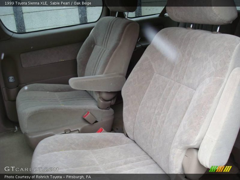 Sable Pearl / Oak Beige 1999 Toyota Sienna XLE