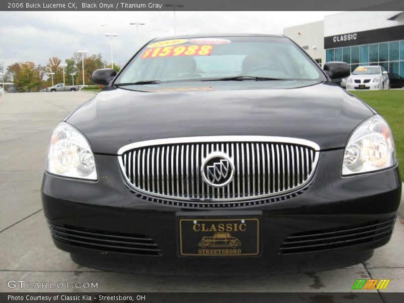 Black Onyx / Titanium Gray 2006 Buick Lucerne CX