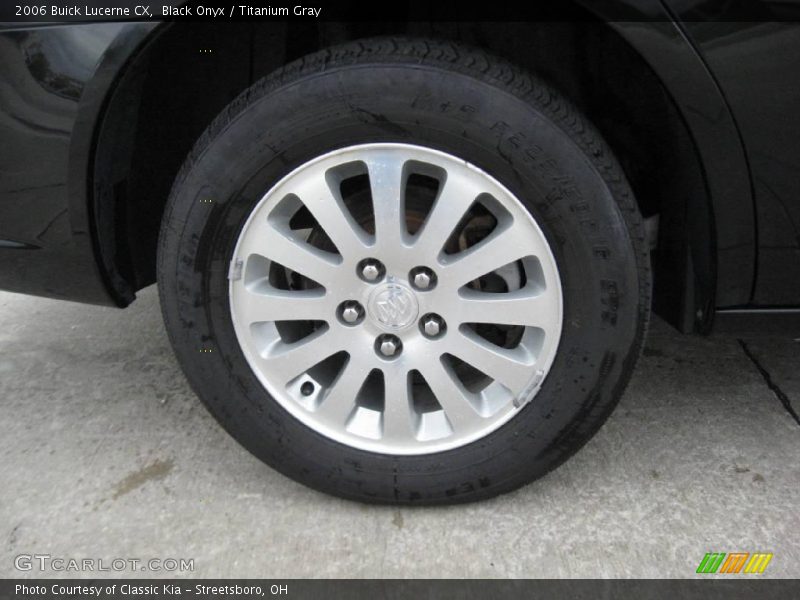 Black Onyx / Titanium Gray 2006 Buick Lucerne CX